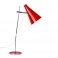 Red table lamp