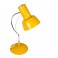 Yellow metal lamp